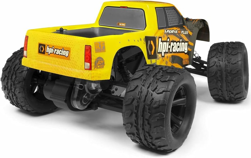 HPI Racing 160030 Jumpshot 110 Monster Truck Flux 2WD Gris  Amarillo, RTR