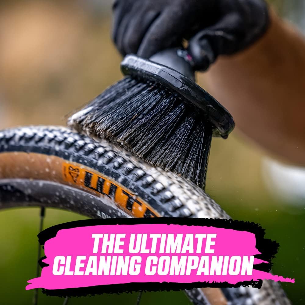 Muc Off – Cepillo de limpieza de bicicleta de lavado suave 370, negro, talla única