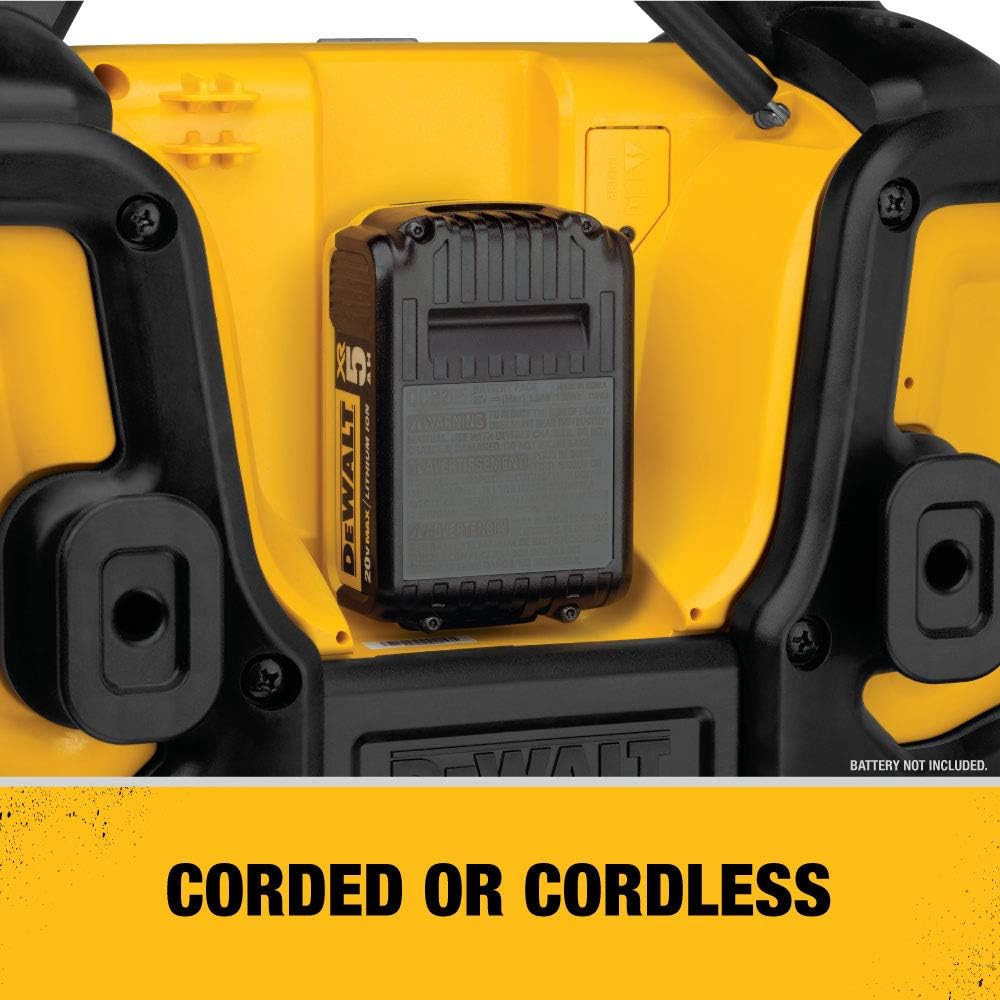 DEWALT MAX 20V Cargador de Radio de batería DCR025 de la clase herramientas portátiles