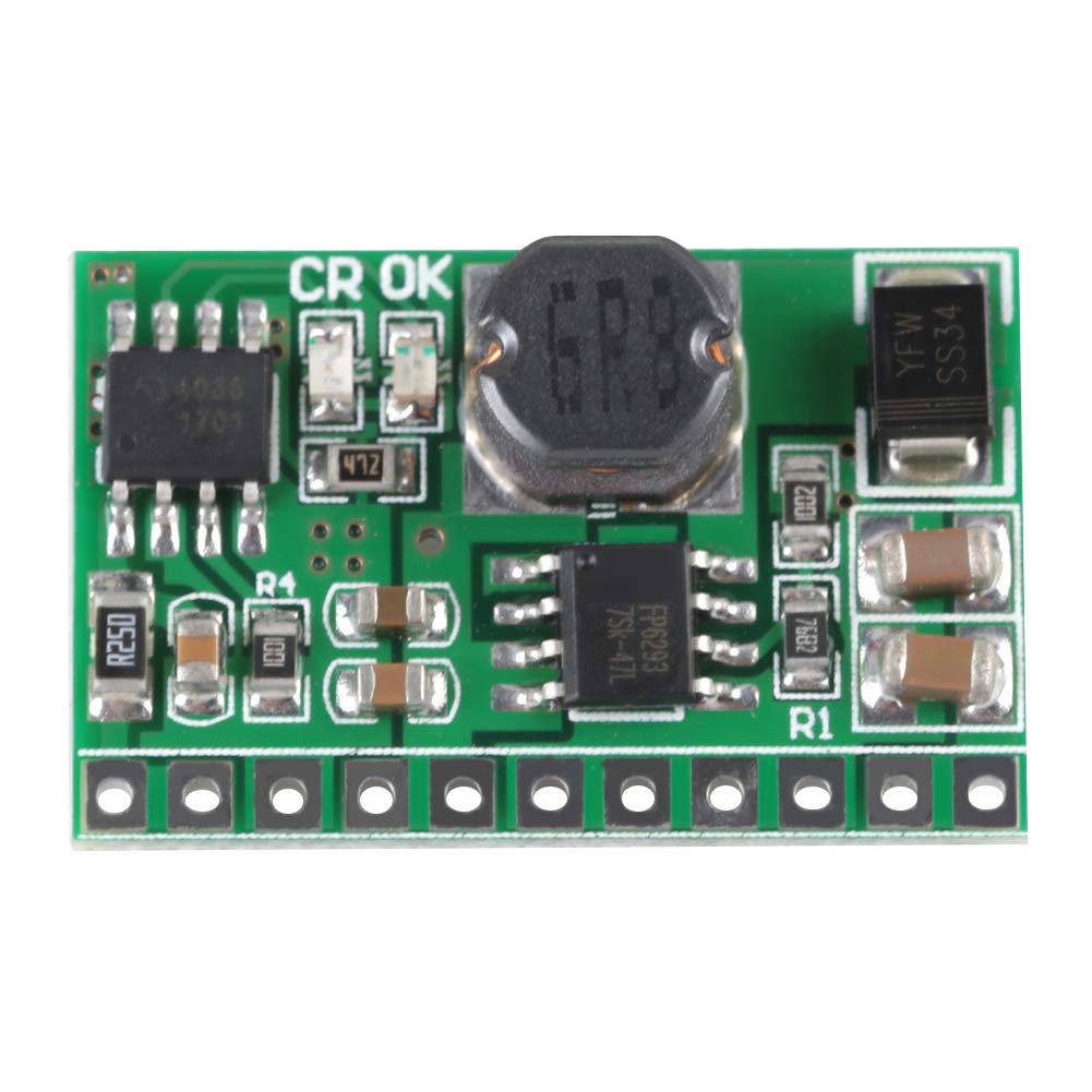 Shipenophy ups Módulo DC 4x3x1 5V 2.1A Salida UPS Fuente de alimentación DIY Cargador Tablero Voltaje Paso arriba Convertidor DC DC Boost Módulo
