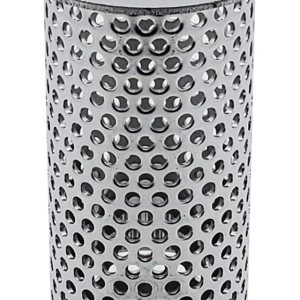 Colador de drenaje comercial (1, 2 pulgadas de diámetro x 4 pulgadas de alto cilindro) Colador de drenaje comercial (1, 2 pulgadas de diámetro x 4 pulgadas de alto cilindro)