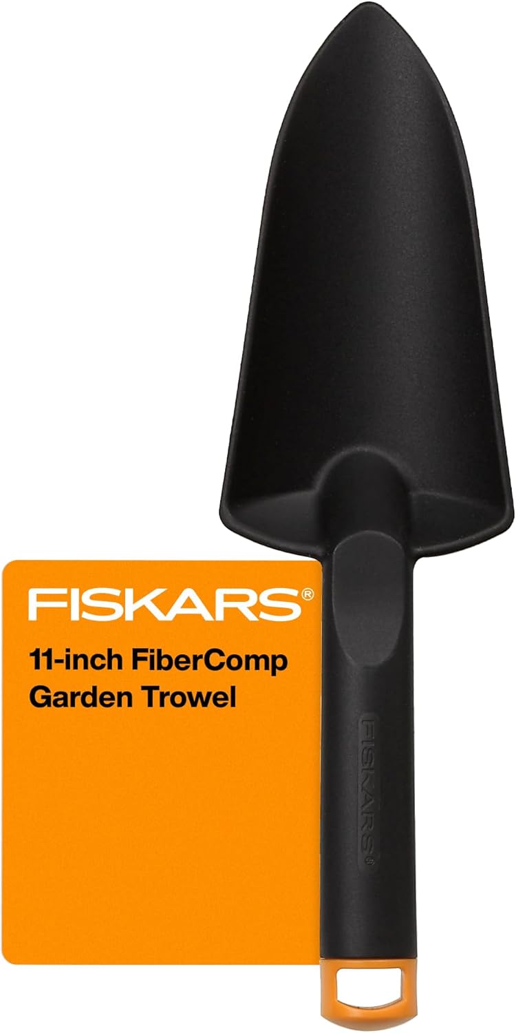 Pala de mano Fiskars, pala de jardinería