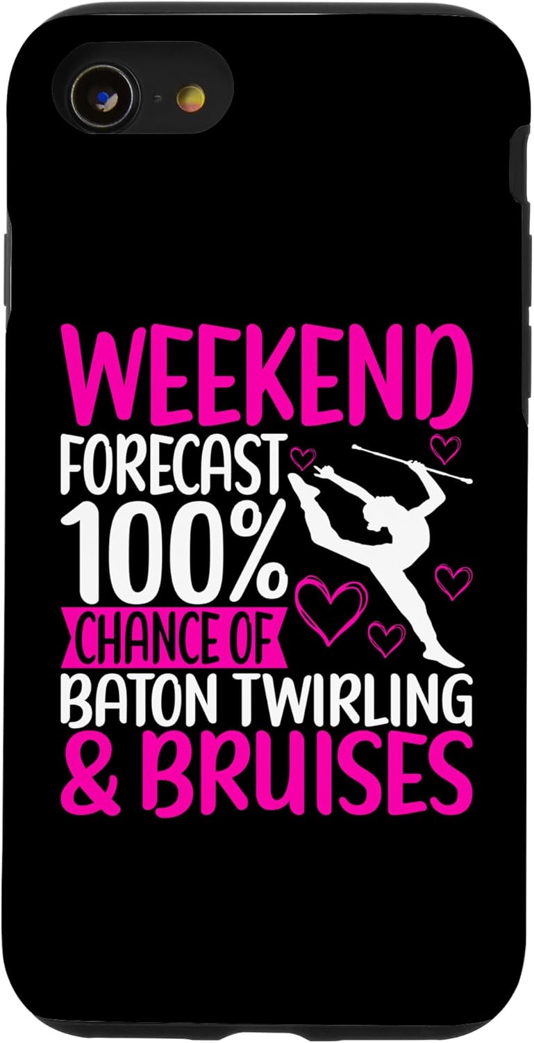 Funda para iPhone SE (2020)  7  8 Baton Twirling Outfit Majorette Baton Twirler