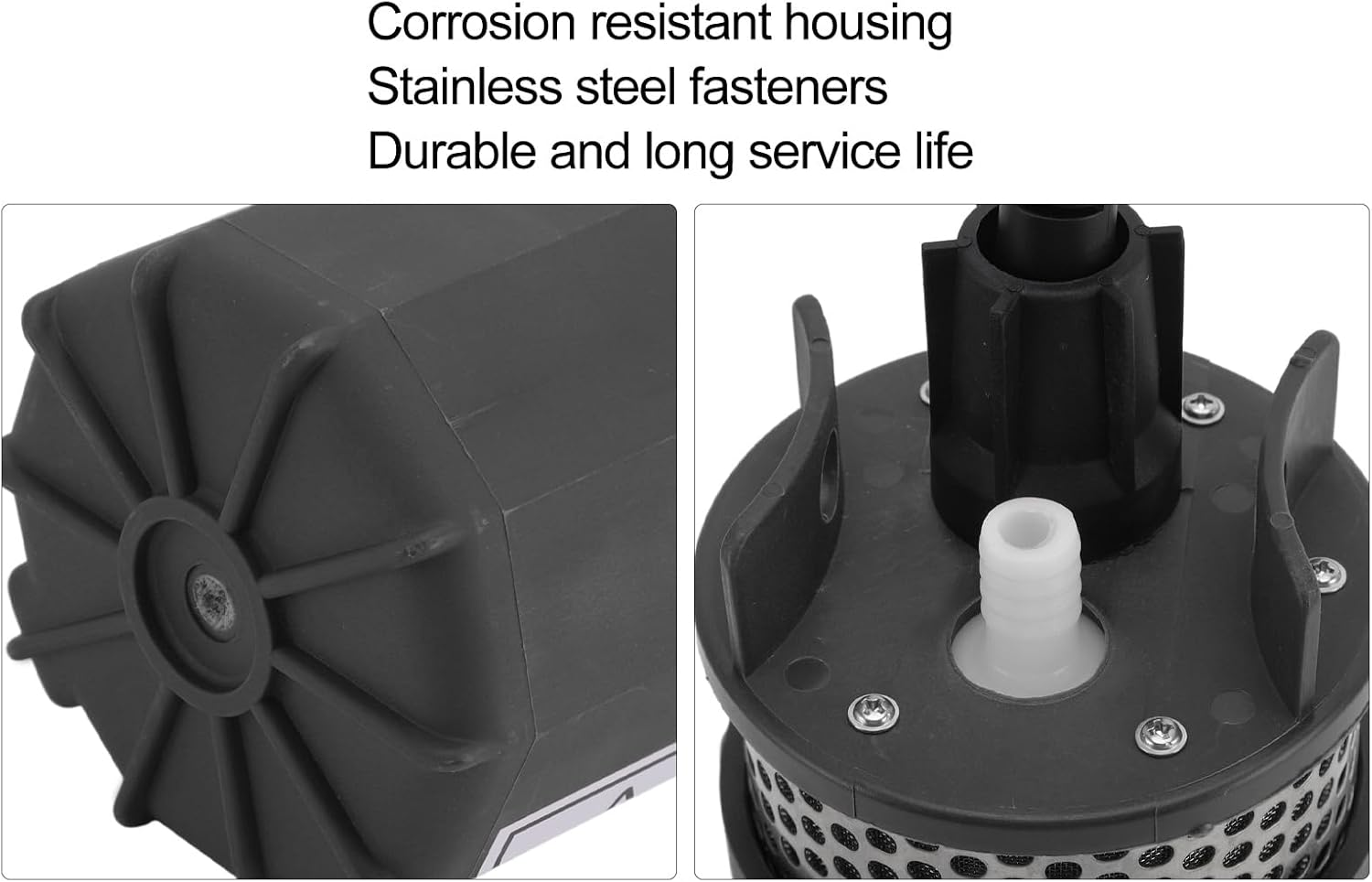 Bomba de agua sumergible de energía solar para pozos profundos de 230 pies, altura de bombeo 6.5L para estanque de riego, bomba de pozo DC 24V