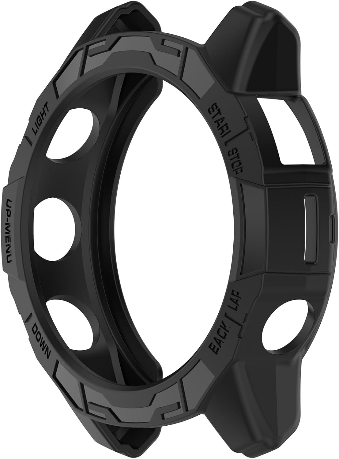 Funda compatible con Garmin Fenix 7 Pro y Epix Pro de 1.850 in, funda protectora de silicona a prueba de golpes colorida para reloj inteligente