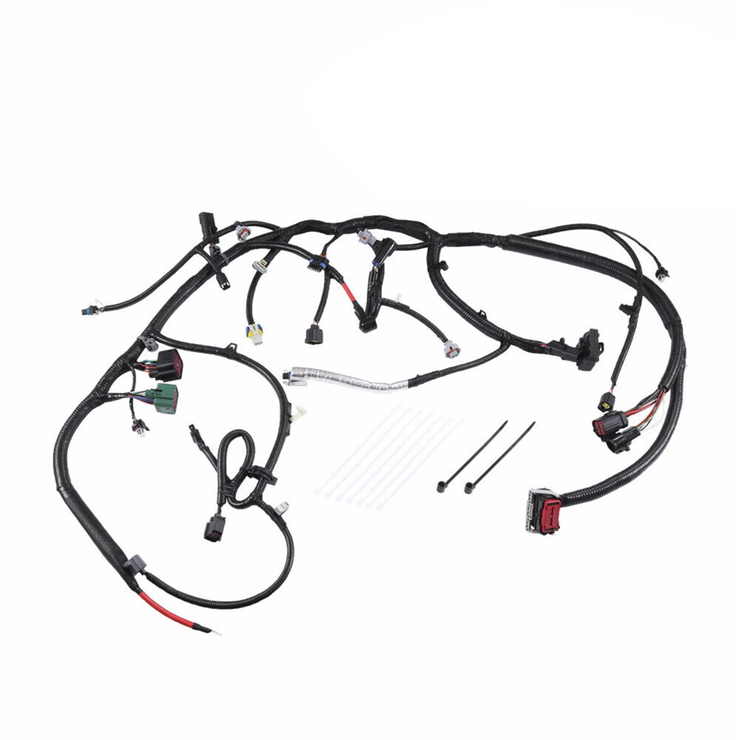 Arnés de cableado del motor 4C3Z-12B637-CA sin calentador de combustible se adapta a 2004 Excursion F250 F350 F450 F550 Super Duty 6.0L Piezas del