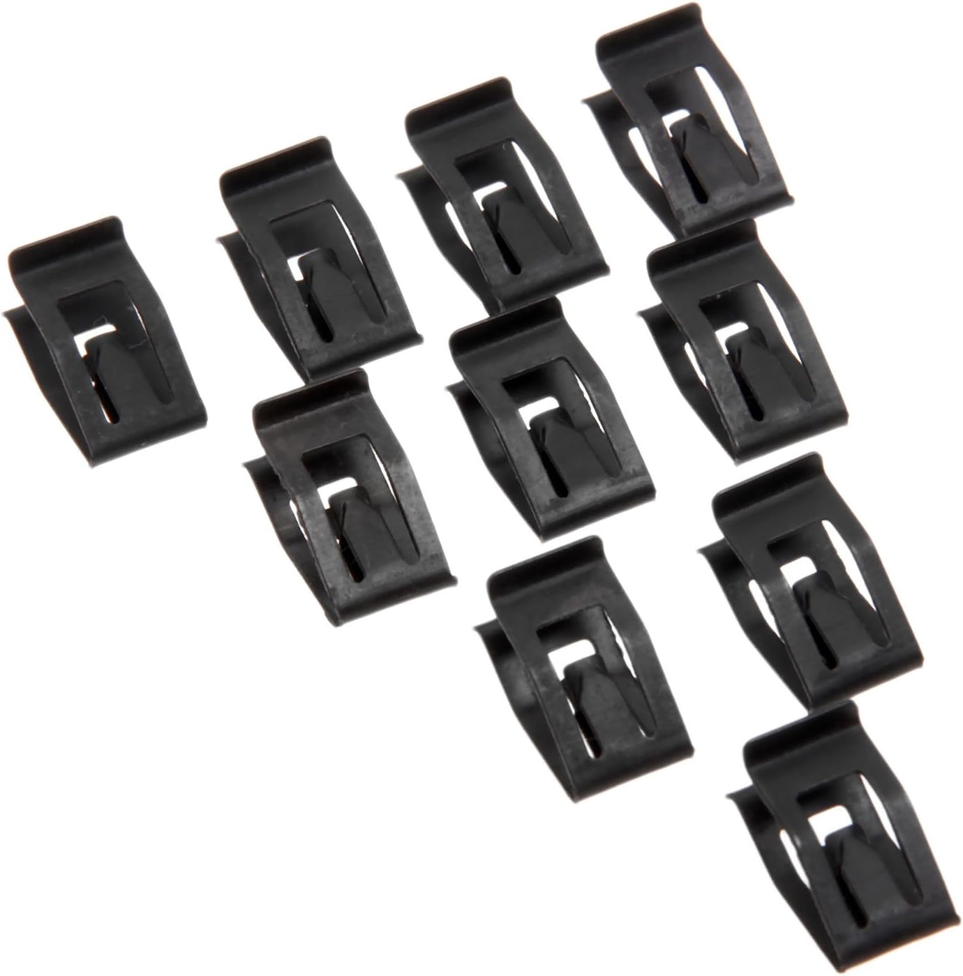 Mtsooning 10 clips de ajuste para salpicadero, retenedor de consola delantera de automóvil, clips de retención de metal de repuesto para Ford Mazda,