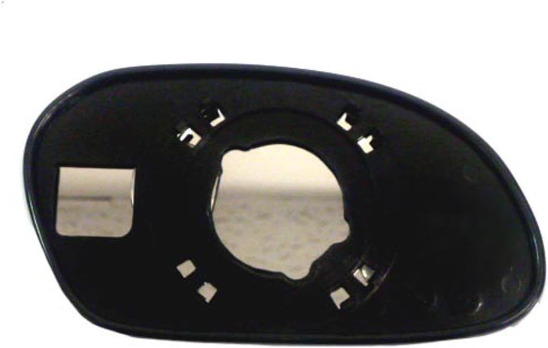 Espejo de cristal no calentado para el lado del conductor con placa de respaldo, Ford Taurus, Mercury Sable, 3 78″ x 6 1516″ x 7 14″