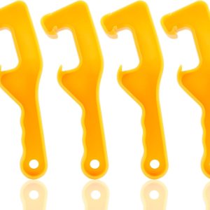 4 abridores de tapas de latas de pintura, abridor de cubos de 5 galones, cubeta de plástico para pintar con tapa de barril, abridor de llaves de 4 abridores de tapas de latas de pintura, abridor de cubos de 5 galones, cubeta de plástico para pintar con tapa de barril, abridor de llaves de