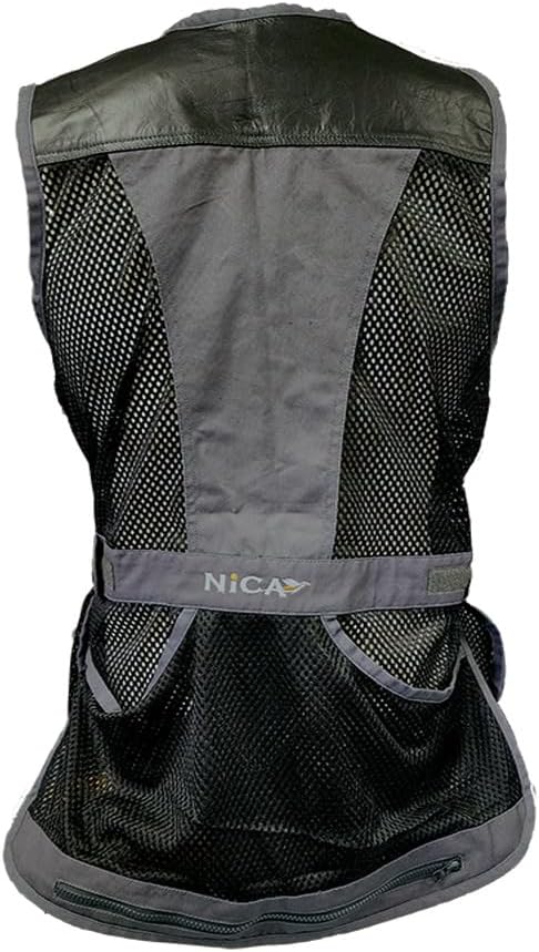 NICA Design6 2.0 – Chaleco de tiro para mano derecha, color gris