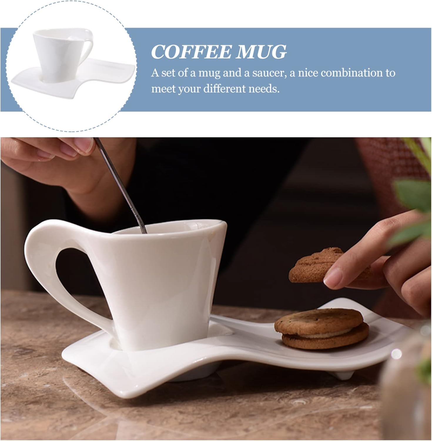 Con Forma Pequeña Caffe Blanco Cerámica Decorativas Tazas De Té Estilo Leche En Forma De Café Cumpleaños Europeo Cappuccino Y Bar Cocina Ml Hogar
