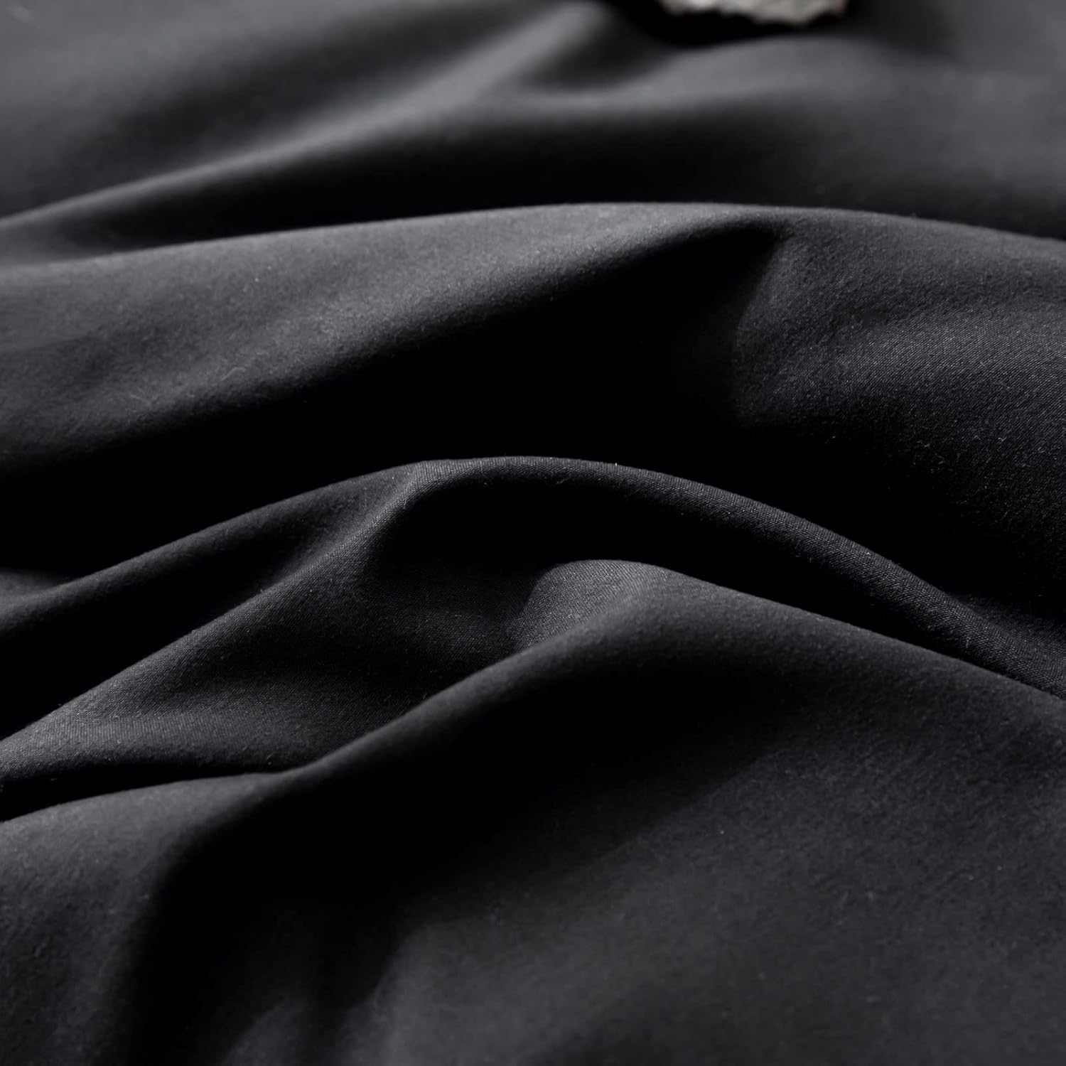 ROSGONIA Juego de edredón tamaño California King, color negro, 3 piezas (1 edredón bohemio Cal King y 2 fundas de almohada), ropa de cama para todas
