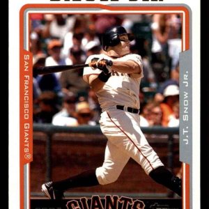 2005 Topps # 173 J.T. Snow Jr. San Francisco Giants (Baseball Card) NMMT Giants 2005 Topps # 173 J.T. Snow Jr. San Francisco Giants (Baseball Card) NMMT Giants