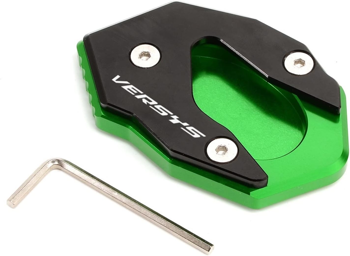 LCCDZ Kickstand Foot Side Stand Extension Pad Support Plate Compatible with Kawasaki Versys1000 VERSYS 1000 SE VERSYS X300 VERSYS X250 Accessories