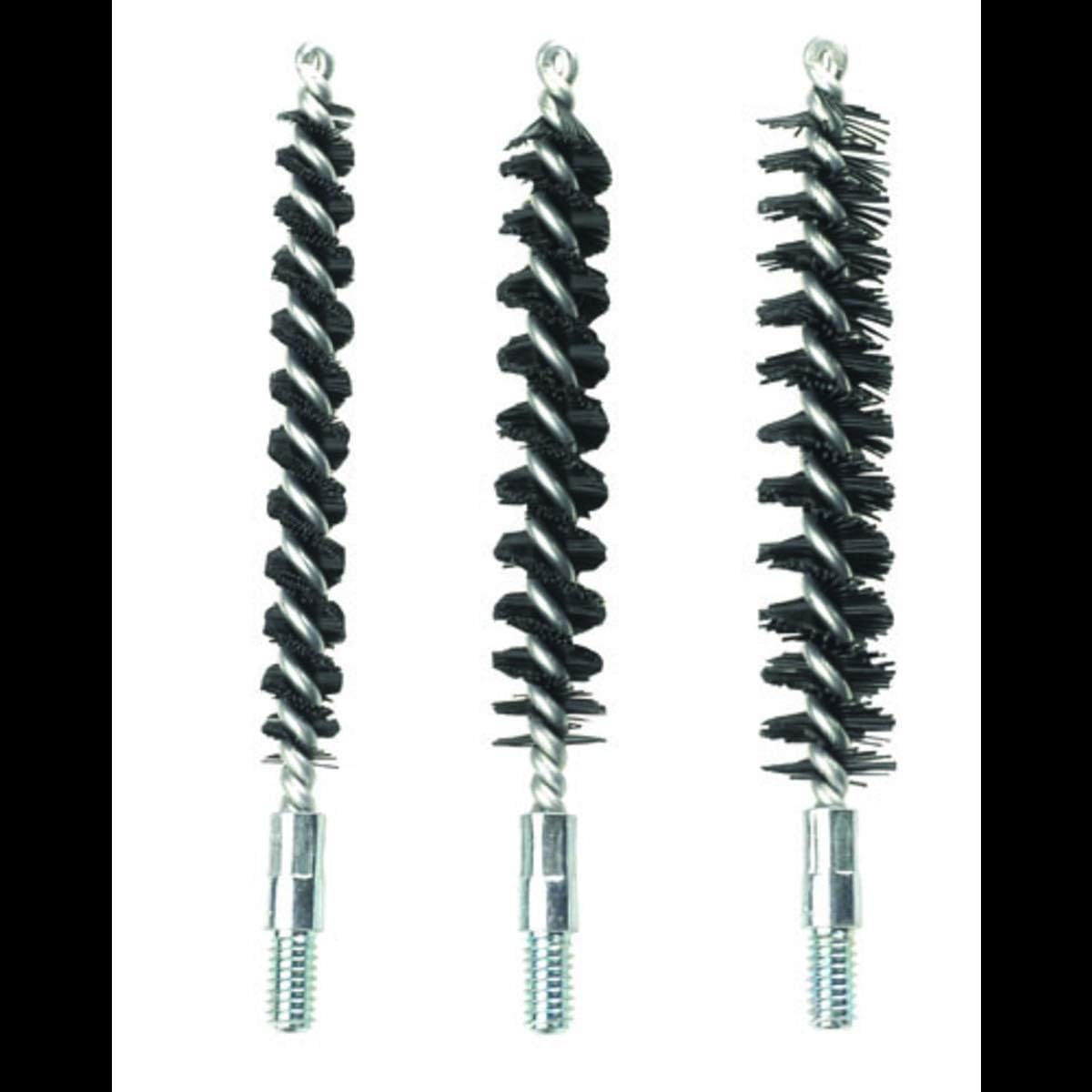 Tipton Cepillo de nailon calibre .17, paquete de 3 con núcleo de alambre duradero y cerdas de nailon para limpieza y mantenimiento de armas de fuego