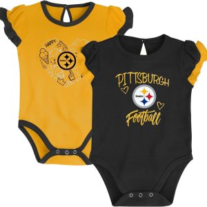 Outerstuff NFL – Conjunto de 2 piezas para recién nacidos con diseño de enredadera Outerstuff NFL – Conjunto de 2 piezas para recién nacidos con diseño de enredadera