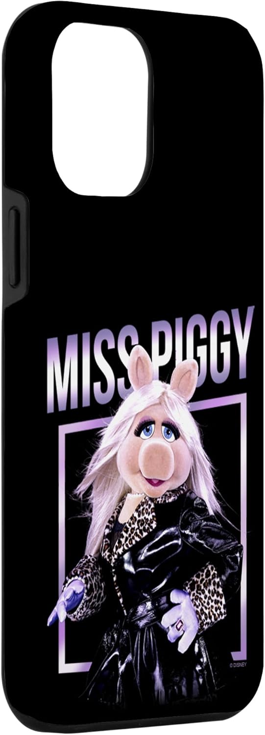 Funda para iPhone 14 Pro Max Disney The Muppets Miss Piggy Glam