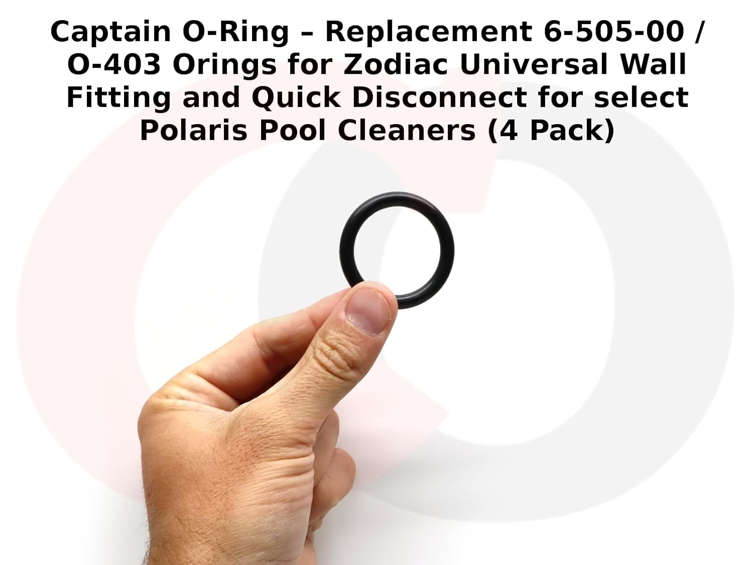 Captain O-Ring Reemplazo 6-505-00  O-403 Orings para montaje de pared universal Zodiac y desconexión rápida para limpiadores de piscinas Polaris