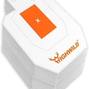 Highwild Objetivos de cartón de 18 x 30 pulgadas para disparar – Objetivos de papel USPSA (paquete de 50) Highwild Objetivos de cartón de 18 x 30 pulgadas para disparar – Objetivos de papel USPSA (paquete de 50)