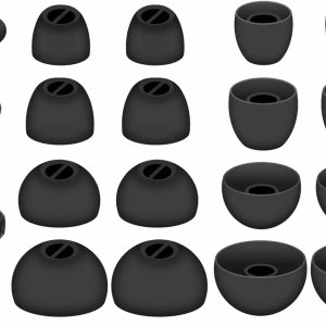 8 pares de almohadillas compatibles con Sennheiser CX PlusMomentum 2, XSSML 4 tamaños de repuesto de silicona suave y flexible accesorios 8 pares de almohadillas compatibles con Sennheiser CX PlusMomentum 2, XSSML 4 tamaños de repuesto de silicona suave y flexible accesorios