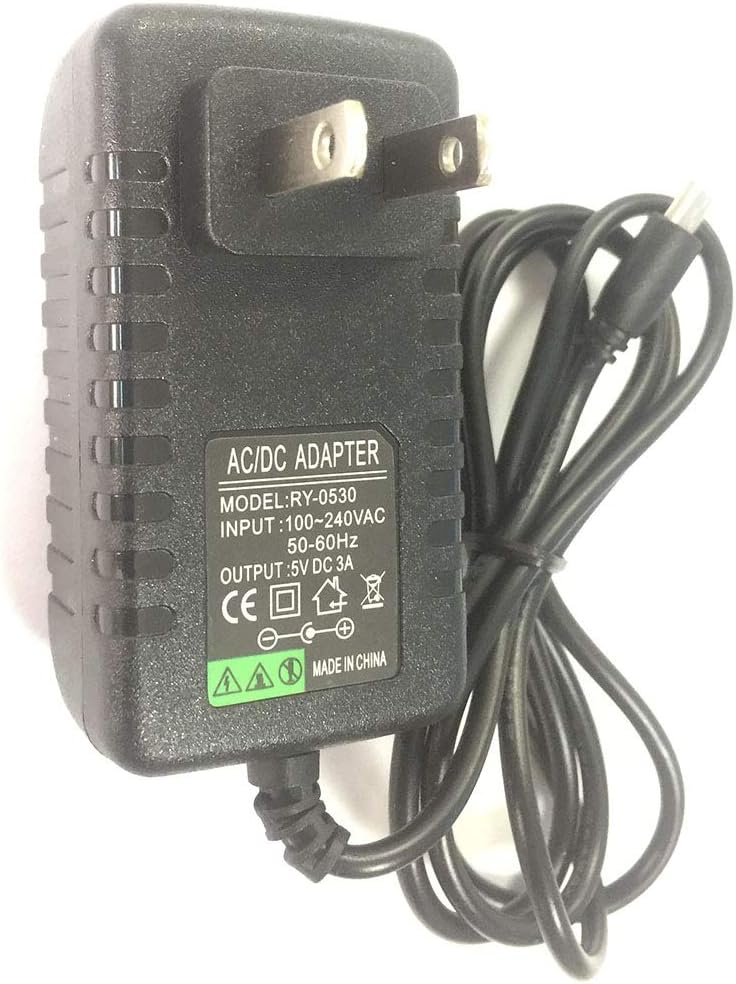 EZ-FIT Fuente de alimentación Raspberry Pi 5V 3A Raspberry Pi 2, Pi 3, Pi 3 B+Fuente de alimentaciónadaptador Micro USB Plug Charger