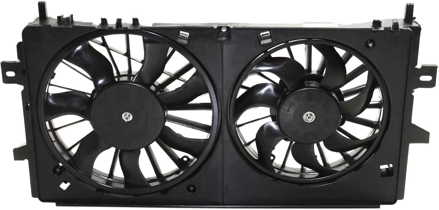 Conjunto de ventilador de refrigeración para PONTIAC GRAND PRIX 2005-2008IMPALA 2006-2013IMPALA LIMITED 2014-2016 Dual