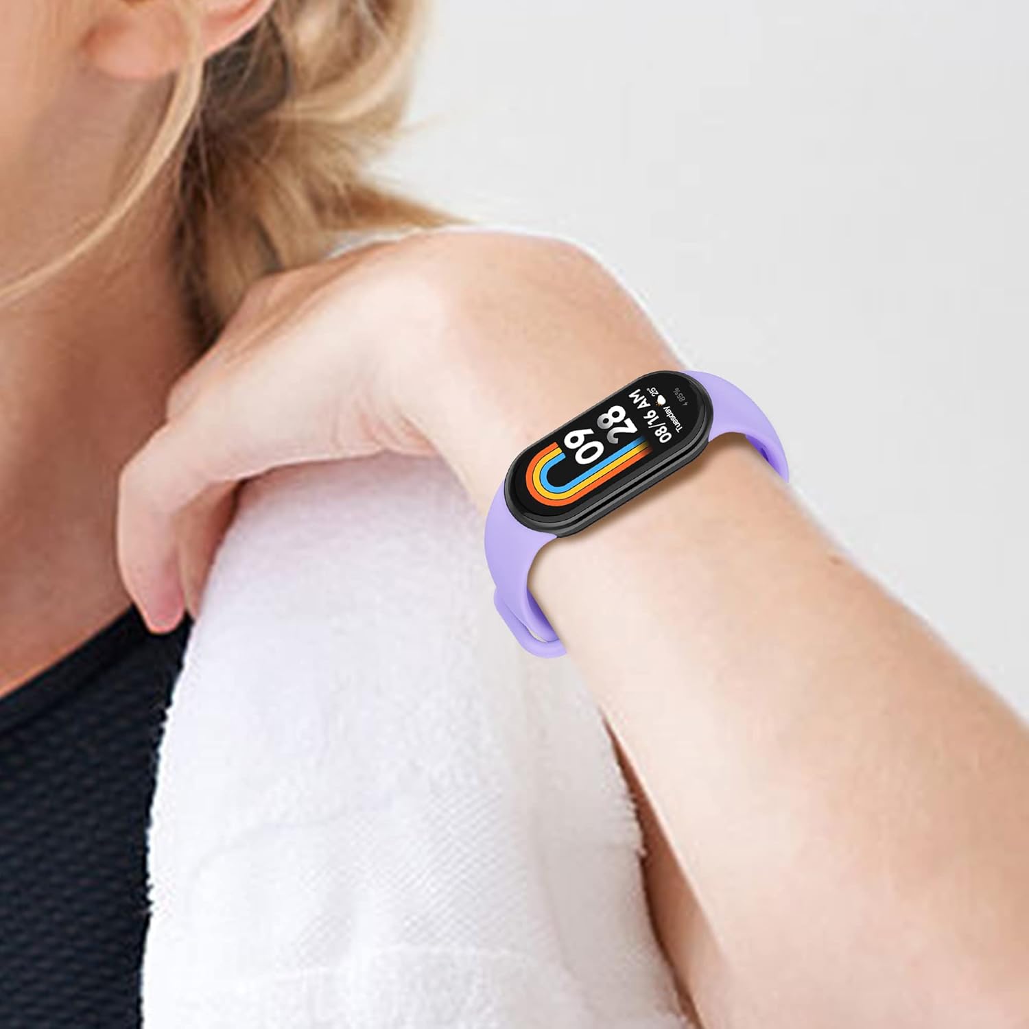 AWINNER Bandas compatibles con Xiaomi Mi Band 8 Smartwatch Pulseras de repuesto para Mi 8
