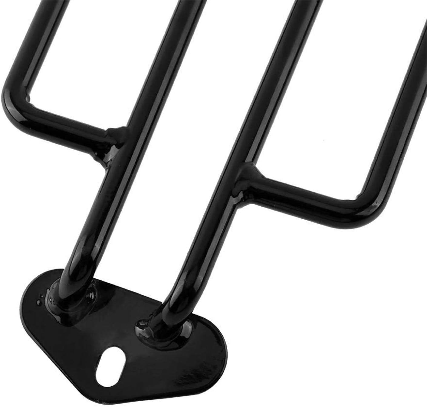 Fydun – Soporte para guardabarros trasero de motocicleta, estante de equipaje para Honda para Yamaha para Suzuki para Sportster XL8831200 X48 (negro)