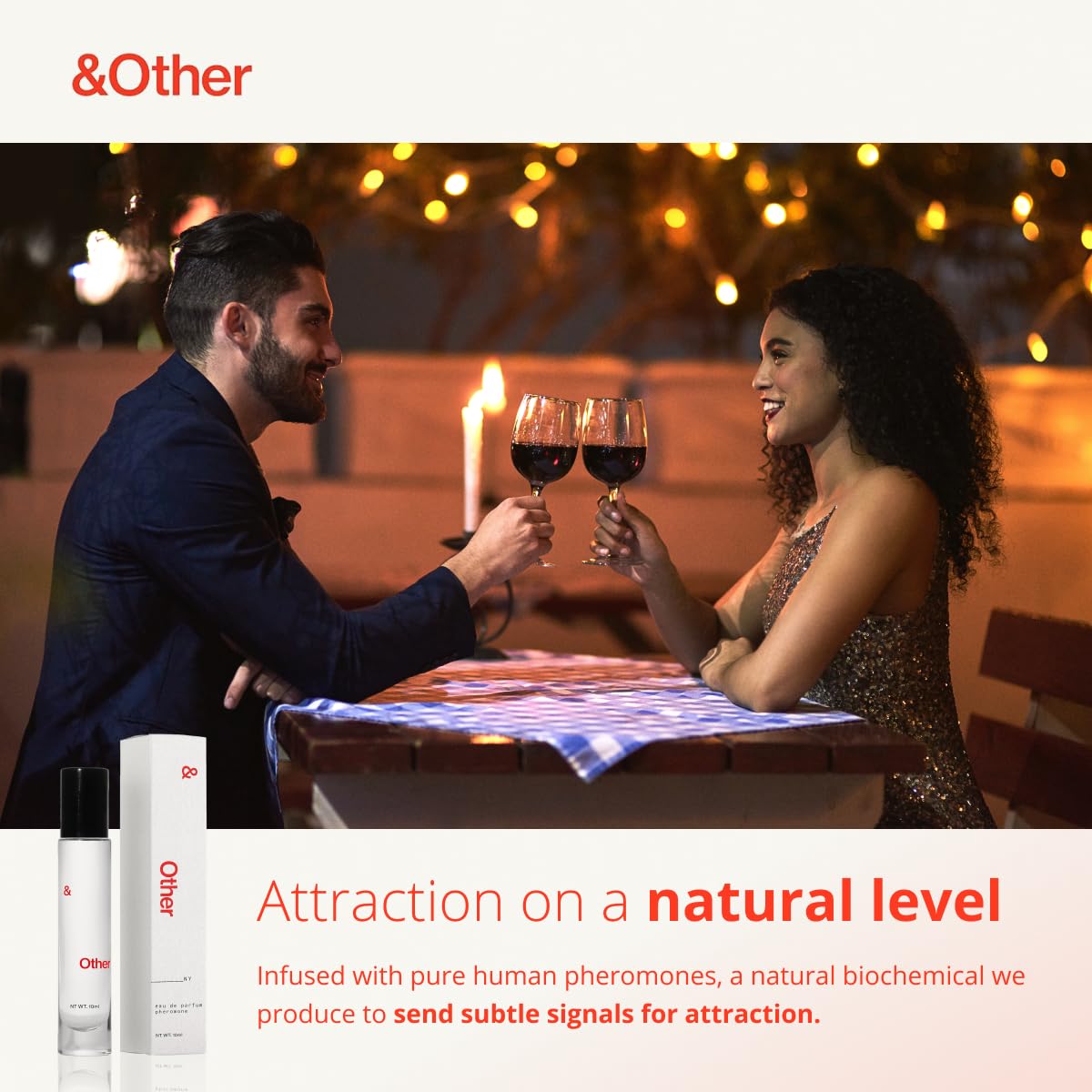 &Other Perfumes de feromonas para que las mujeres atraigan a los hombres  Perfume de feromonas roll-on para hombres y mujeres  Aceite de feromonas