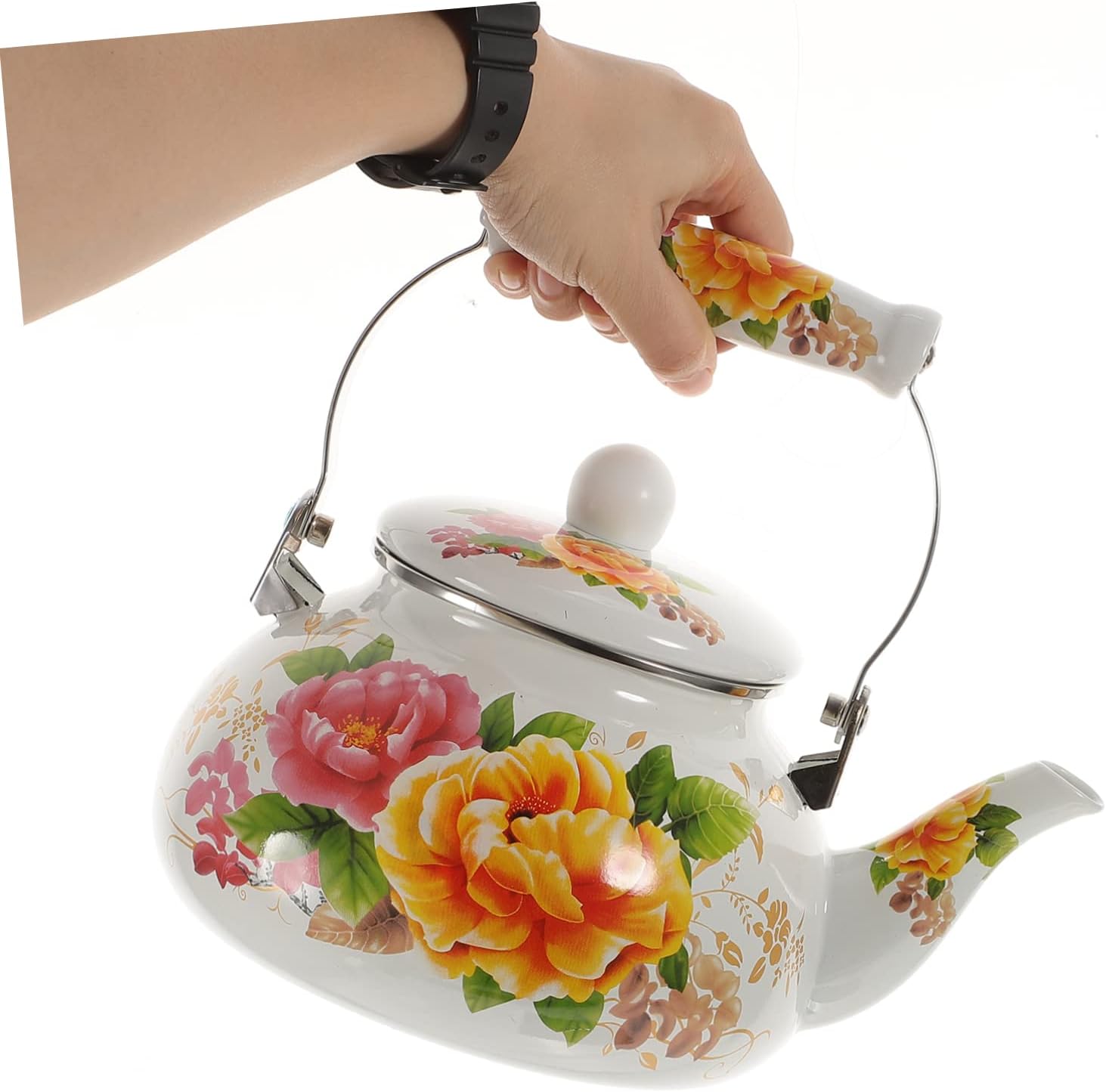 Tetera esmaltada Tetera de esmalte Tetera japonesa Cafetera Camping Cafetera Camping Tetera Tetera decorativa Esmalte Casa Tetera Tetera Tetera