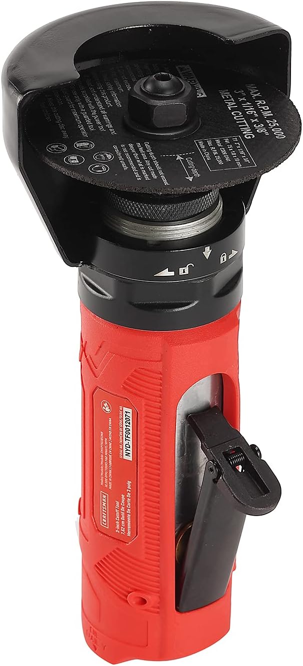 Craftsman CMXPTSG1013NB Herramienta de corte de aire de 3 pulgadas, color rojo