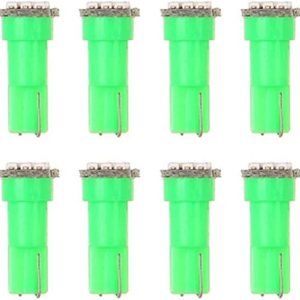 Bombillas de luces LED para tablero 20x T5 17 74 73 3-3014SMD, Verde Bombillas de luces LED para tablero 20x T5 17 74 73 3-3014SMD, Verde