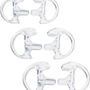 HYS Auriculares de repuesto para auriculares de repuesto transparentes suaves y flexibles para auriculares de seguridad acústica de aire HYS Auriculares de repuesto para auriculares de repuesto transparentes suaves y flexibles para auriculares de seguridad acústica de aire