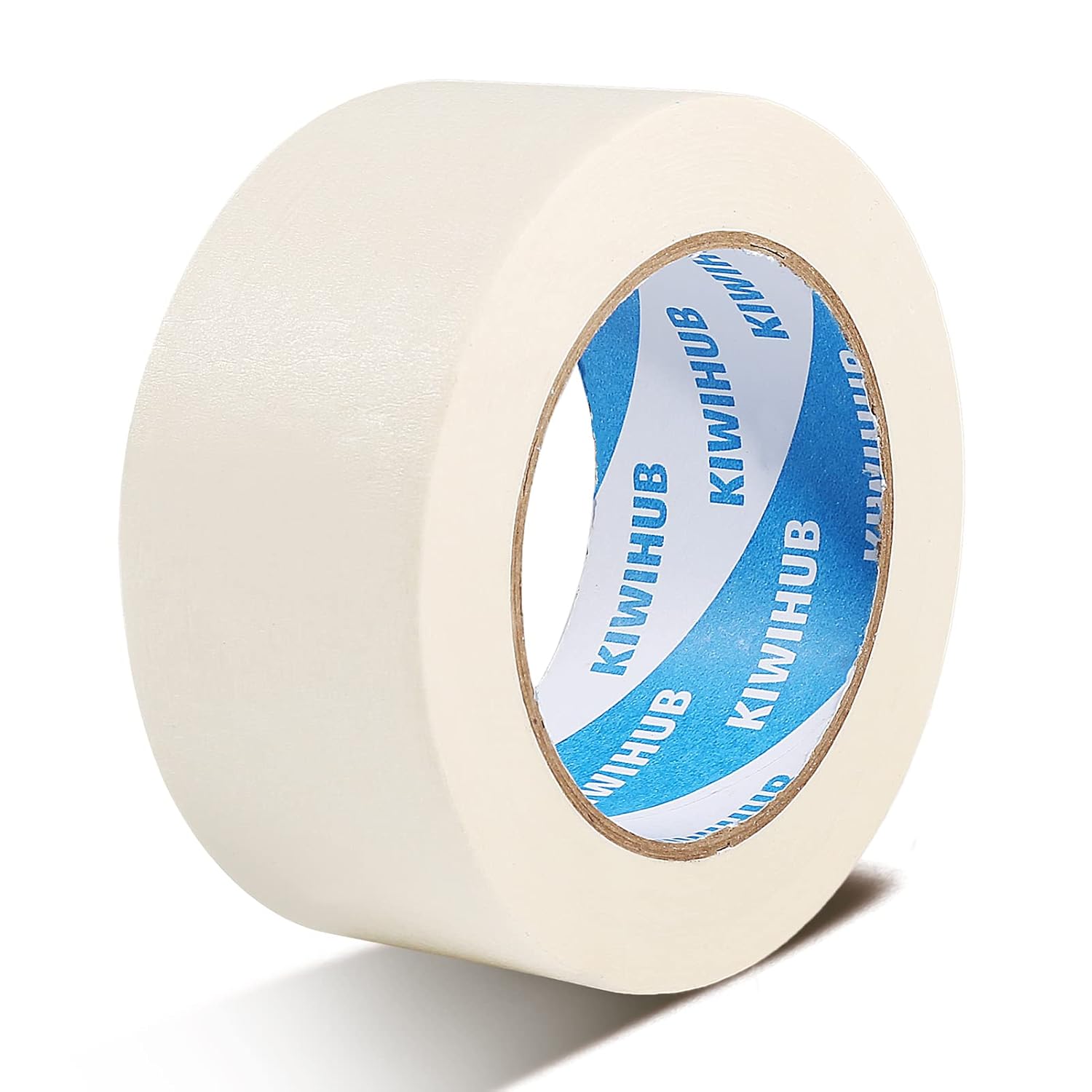Cinta adhesiva blanca para pintores, 2 pulgadas x 60 yardas, cinta adhesiva mediana para pintura, etiquetado, manualidades, decoración del hogar y