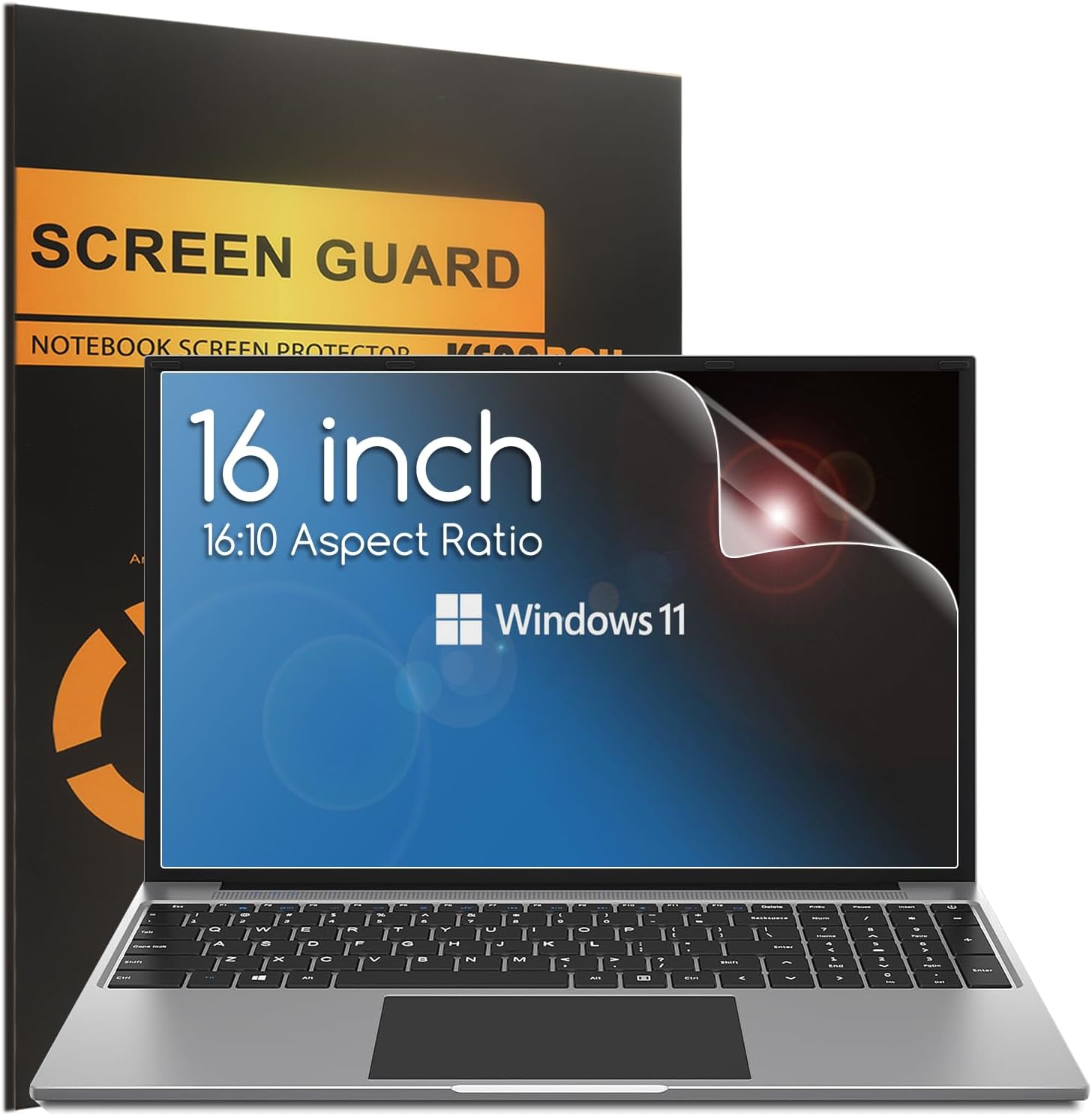Paquete de 3 protectores de pantalla para laptop de 16 pulgadas, filtro mate antirreflejos para HP de 1610 HPDellLenovoAsusAcerSamsungSonyMSILGRazer