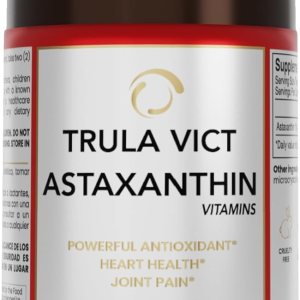 Cápsula de astaxantina, 50 mg 60 píldoras. Antioxidante premium – Suplemento de nutrición deportiva e inmunidad – Apoya la salud ocular, articular y Cápsula de astaxantina, 50 mg 60 píldoras. Antioxidante premium – Suplemento de nutrición deportiva e inmunidad – Apoya la salud ocular, articular y