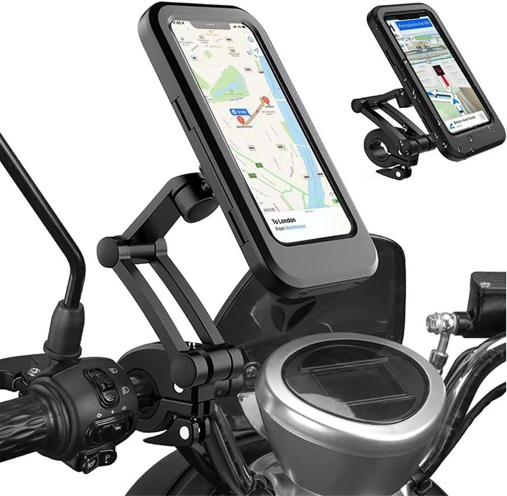 Soporte impermeable para bicicleta de teléfono para Motorola Moto E22s E32 E32s G G Power G14 G200 G22 G32 G41 G42 G51 G52 G62 G71 G71s G82 S30 Pro
