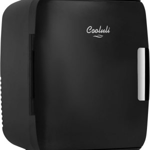 Cooluli Skincare – Mini nevera para dormitorio automóvil escritorio de oficina y habitación de dormitorio portátil de 4 l6 latas enfriador y Cooluli Skincare – Mini nevera para dormitorio automóvil escritorio de oficina y habitación de dormitorio portátil de 4 l6 latas enfriador y