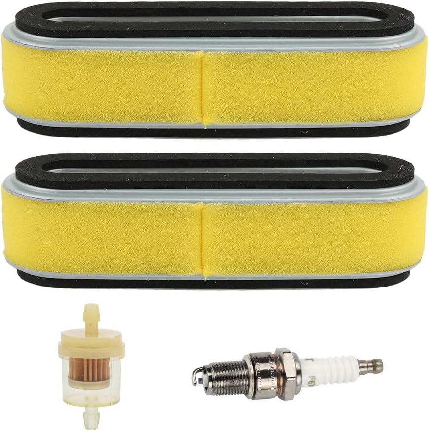 Filtro de aire HR214 con bujía para cortacésped GV150 GV200 GXV120 HR194 HR195 HRA214 HR215 cortacésped OEM # 17210-ZE6-003 17211-888-013