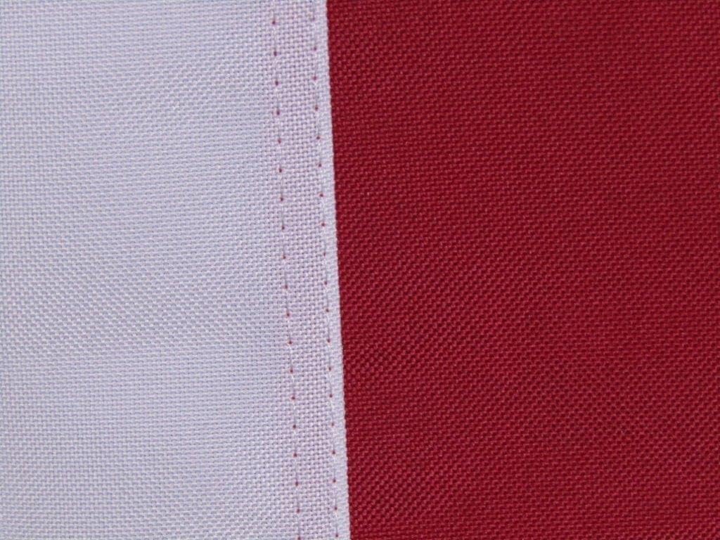 Bandera de nailon bordada de 3 x 5 pulgadas, con ojales de nailon 600D, 2 capas, 3 x 5 pies