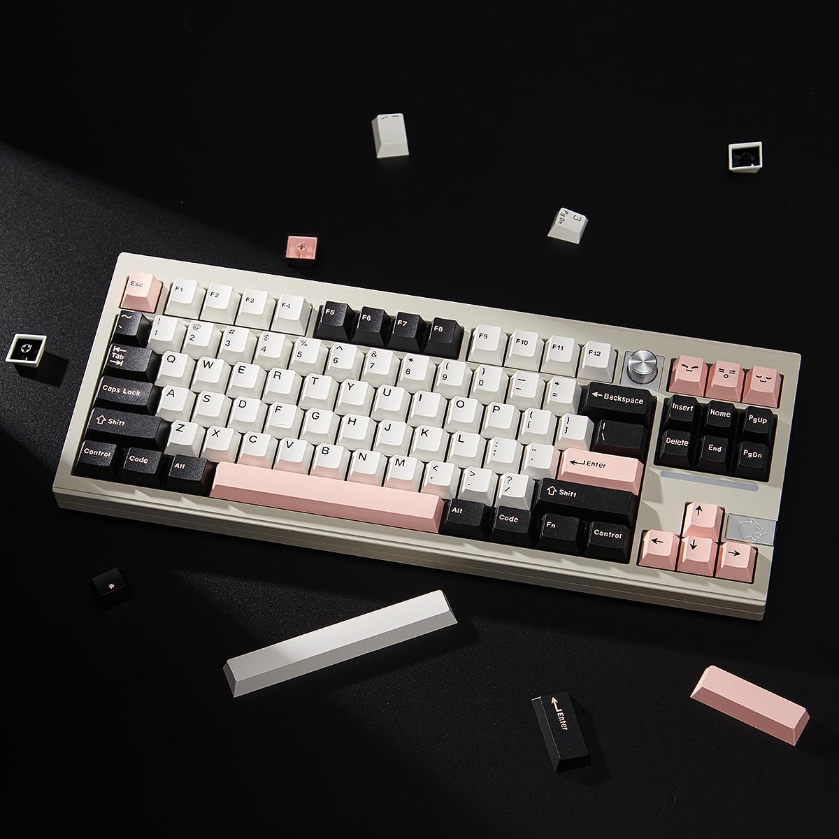 Gliging PBT Olivia Teclas 168 teclas Cherry Profile Thick PBT 616475788587104108 Cherry MX Switch Teclados mecánicos