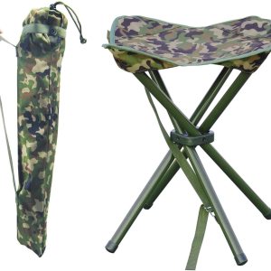 JSHANMEI Taburete plegable portátil para senderismo al aire libre, pesca, viajes, 4 patas, soporte de 300 libras JSHANMEI Taburete plegable portátil para senderismo al aire libre, pesca, viajes, 4 patas, soporte de 300 libras
