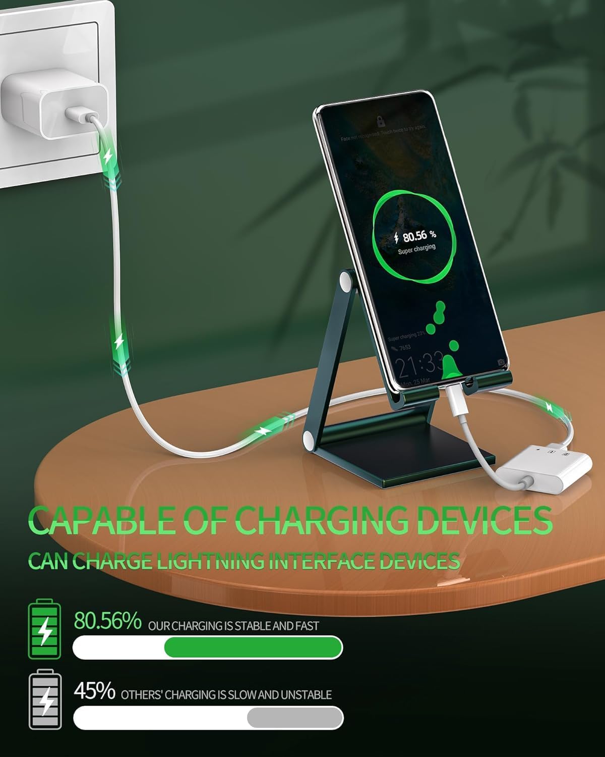 Lector de tarjetas USB C SD TF para iPhone 15 3 en 1 tipo C Trail adaptador de cámara lector de tarjetas Plug and Play Compatible para MacBook