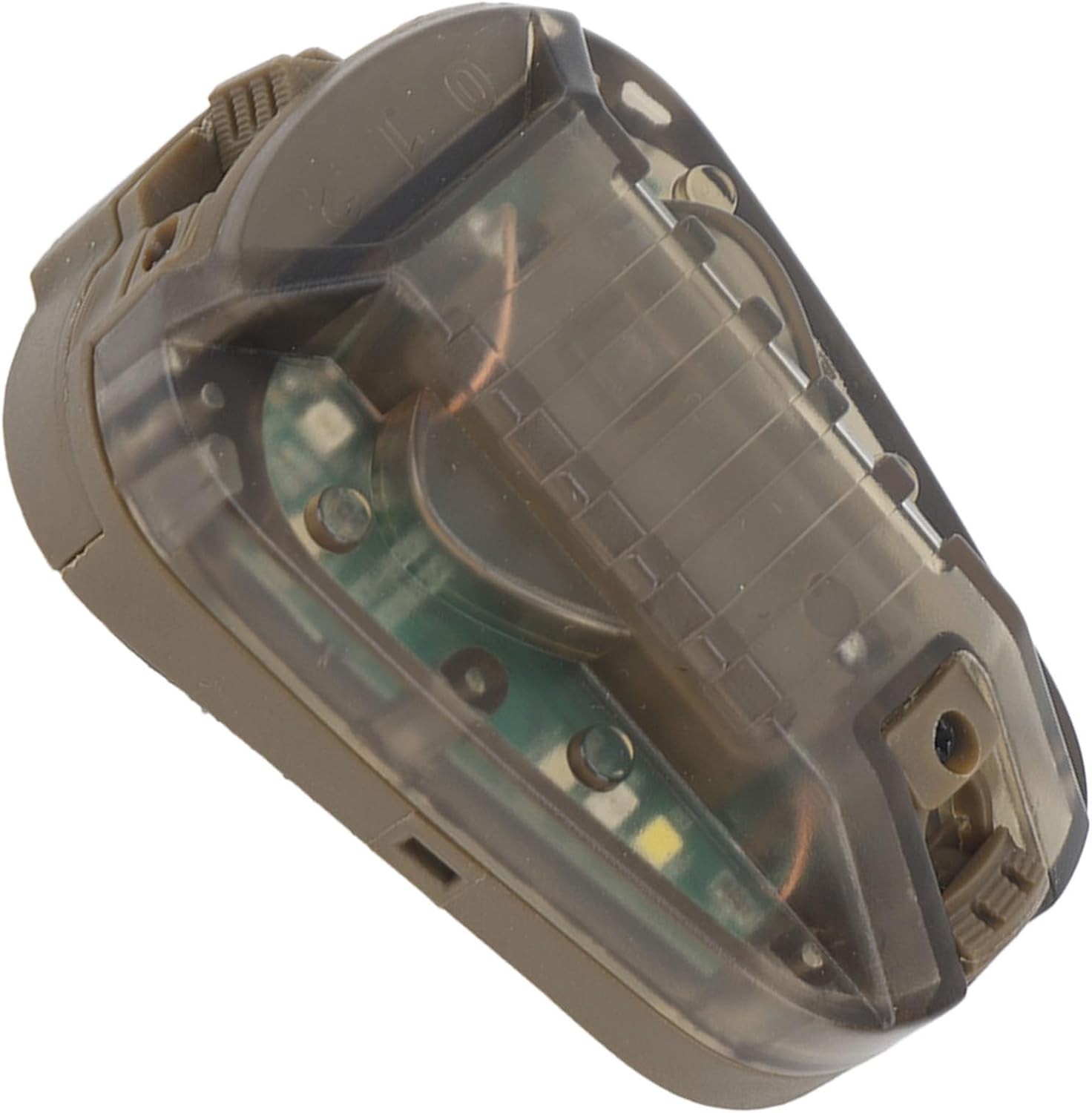 CHICIRIS Luz militar para casco, luz de señal de supervivencia militar, nailon antideslizante impermeable para exploración al aire libre