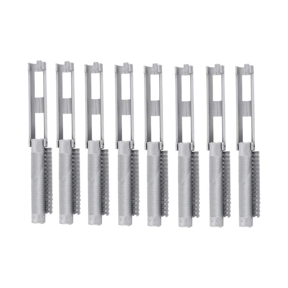 Varillas de cabello permanente, rodillo de rizador de cabello, 25 piezas de varillas de permanente, pinzas para rizador, herramienta de peinado para