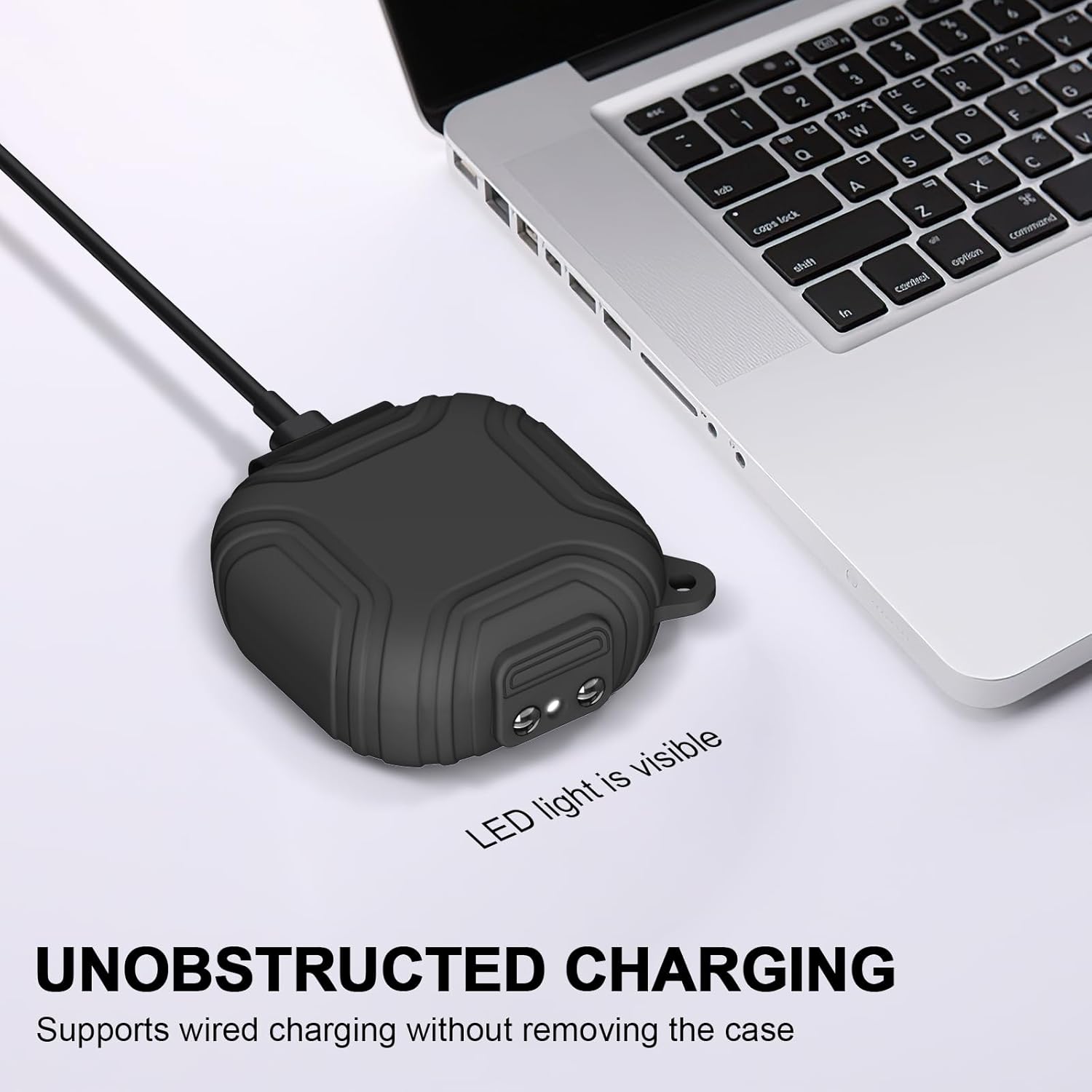 Cierre seguro Funda de silicona para SHOKZ OpenFit OpenFit Auriculares Bluetooth inalámbricos verdaderos de cuerpo completo, antiarañazos, a prueba