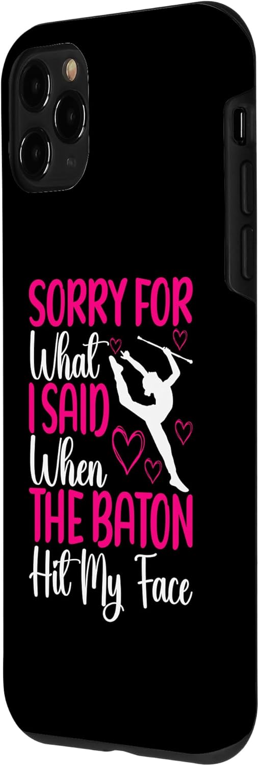 iPhone 11 Pro Baton Twirling Outfit Majorette Baton Twirler Case