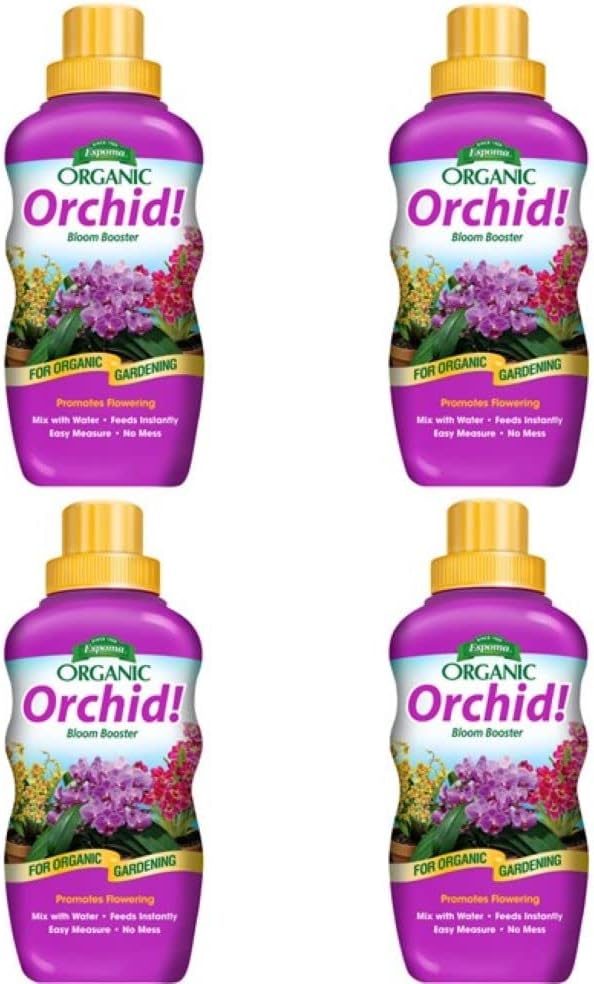 Espoma Organic Orchid! Alimento concentrado para plantas de 8 onzas  Fertilizante vegetal y potenciador de floración para todas las orquídeas y