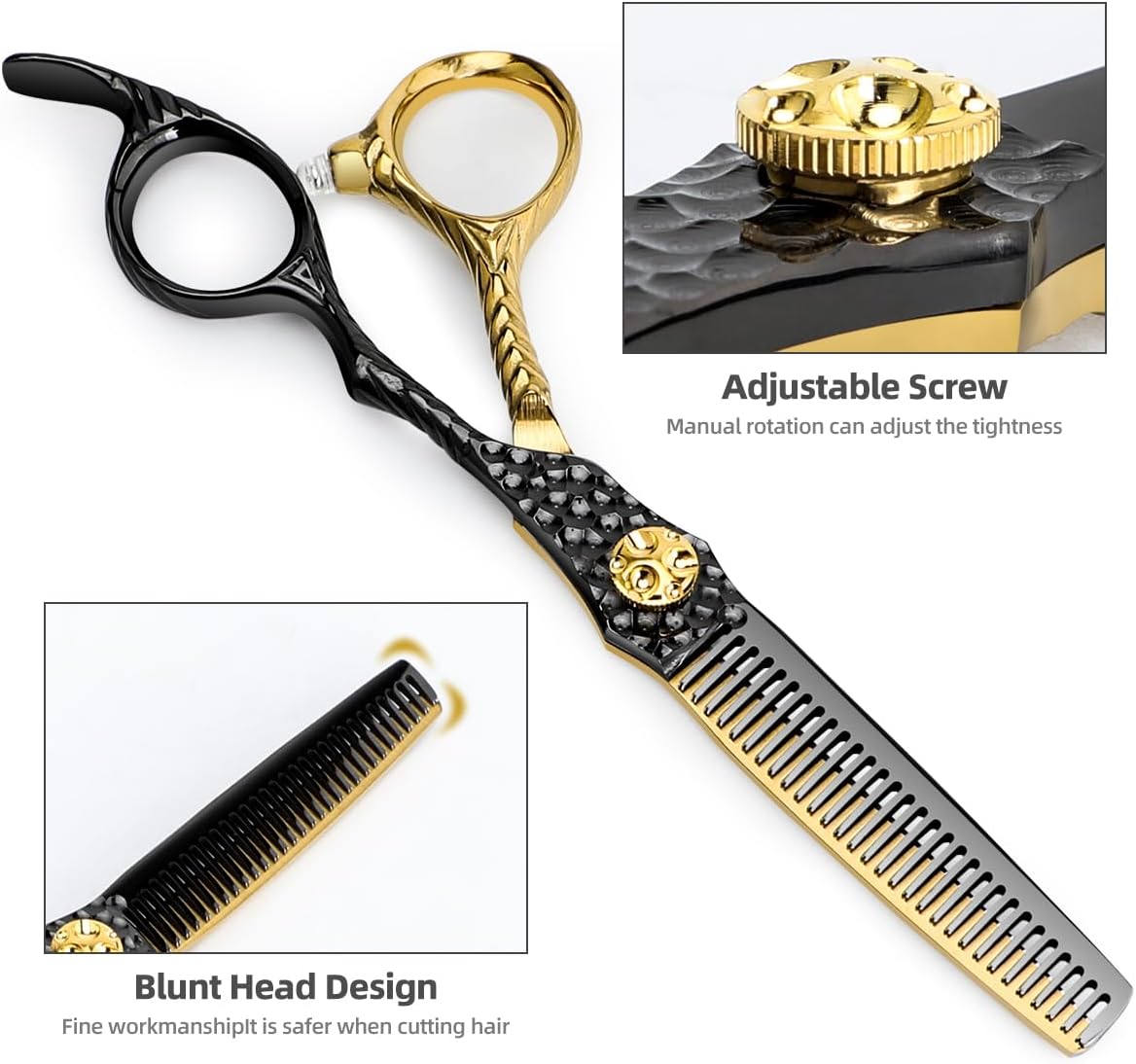 Tijeras profesionales de corte de pelo de peluquería 440C de acero inoxidable, tijeras de adelgazamiento, herramientas de salón para regalos de