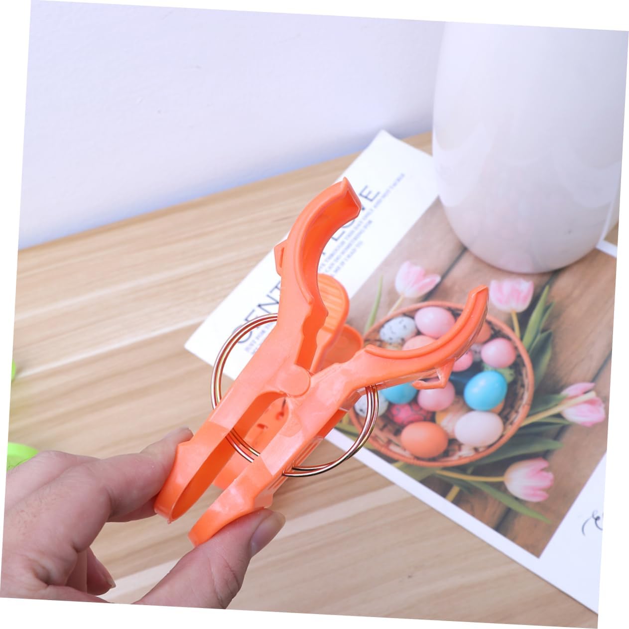 Cabilock Pinzas para toallas de playa, pinzas de plástico para toallas de playa, pinzas de plástico para toallas de playa, colcha de playa, clips de